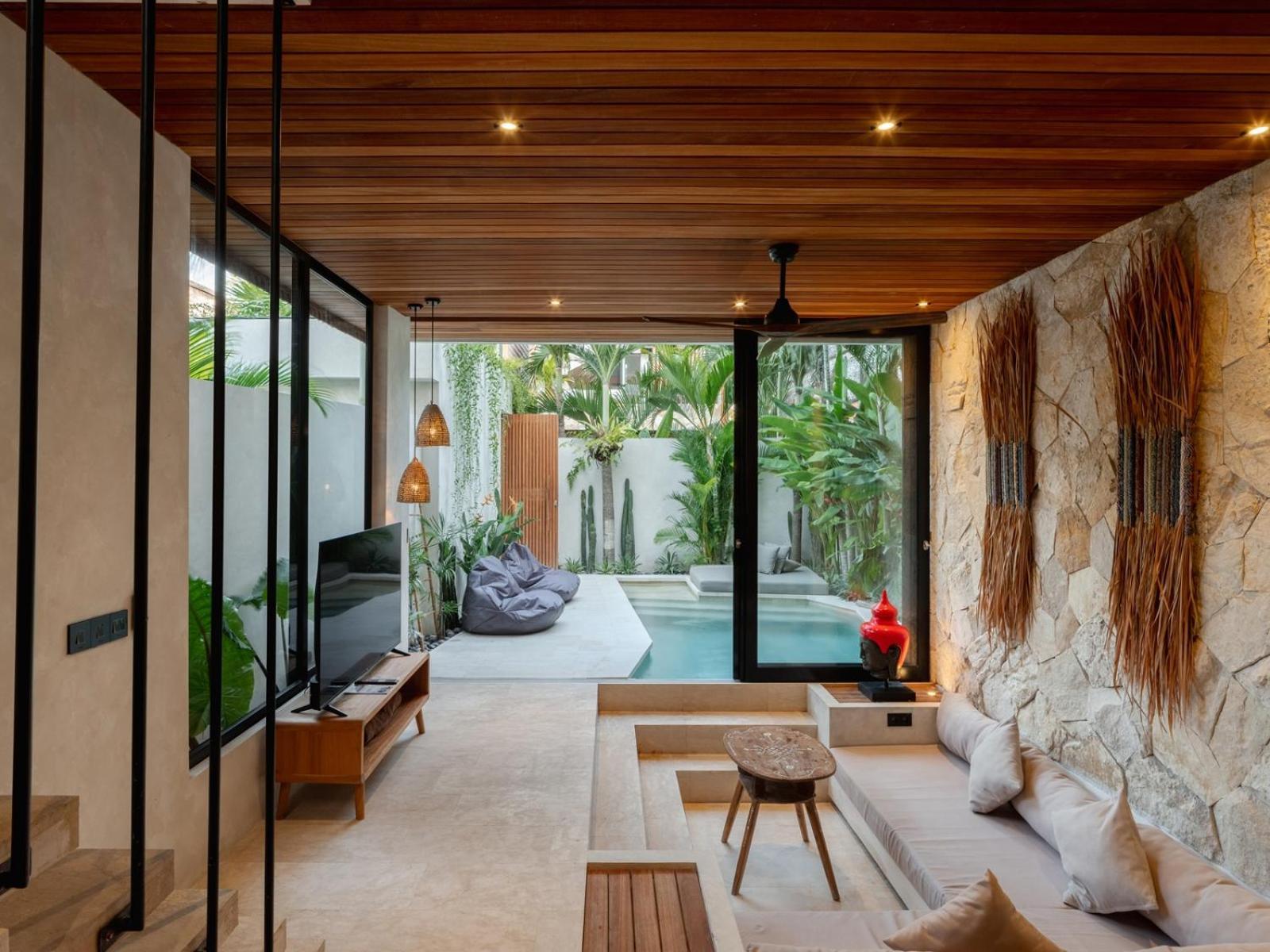 Blacksand Villas Echo Beach Canggu Buitenkant foto